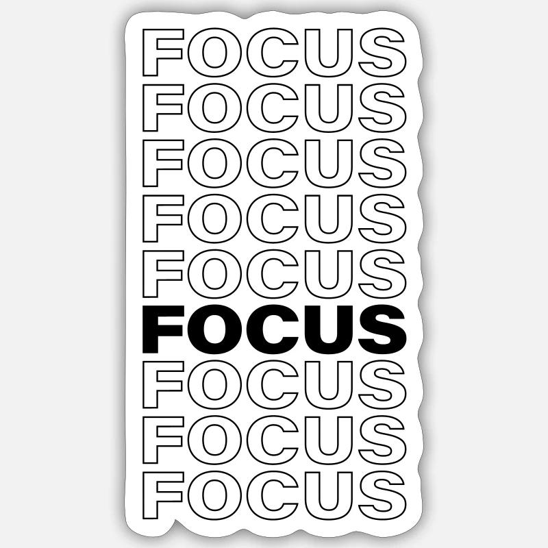 Foyer - Sticker taille S (10 x 10 cm) - blanc mat