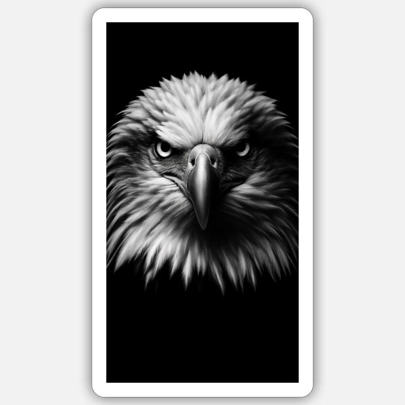 Majestic Eagle - Sovereign Eagle Sticker size S (10 x 10 cm)