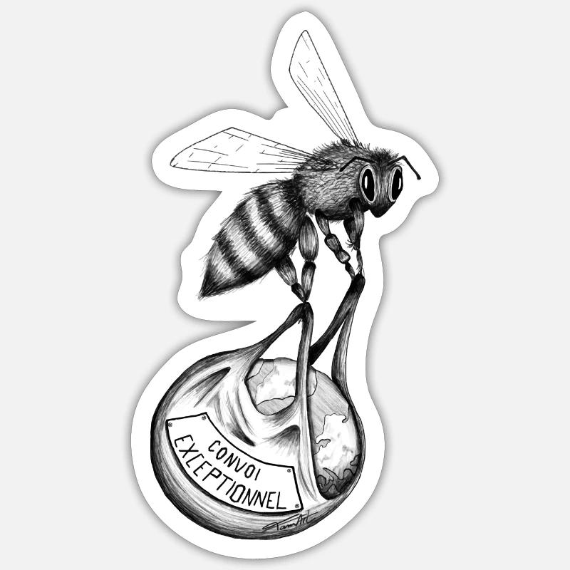 CONVOI EXCEPTIONNEL Sticker taille S (10 x 10 cm)