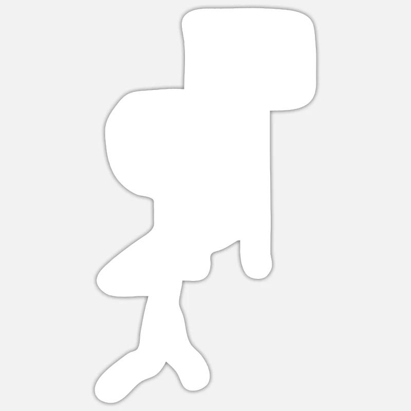 Sélectionner - Français - Sticker taille S (10 x 10 cm) - blanc mat