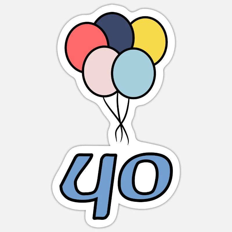 Sticker størrelse S (10 x 10 cm) - 