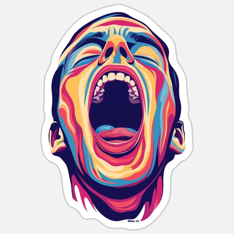 Sticker Größe S (10 x 10 cm) - 