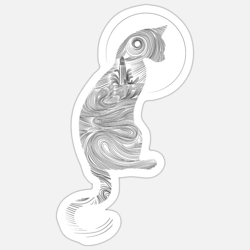 Sticker Größe S (10 x 10 cm) - 