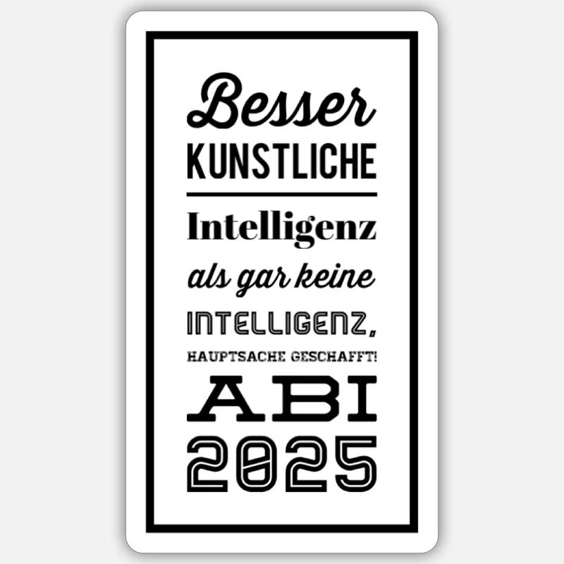 Sticker Größe S (10 x 10 cm) - 
