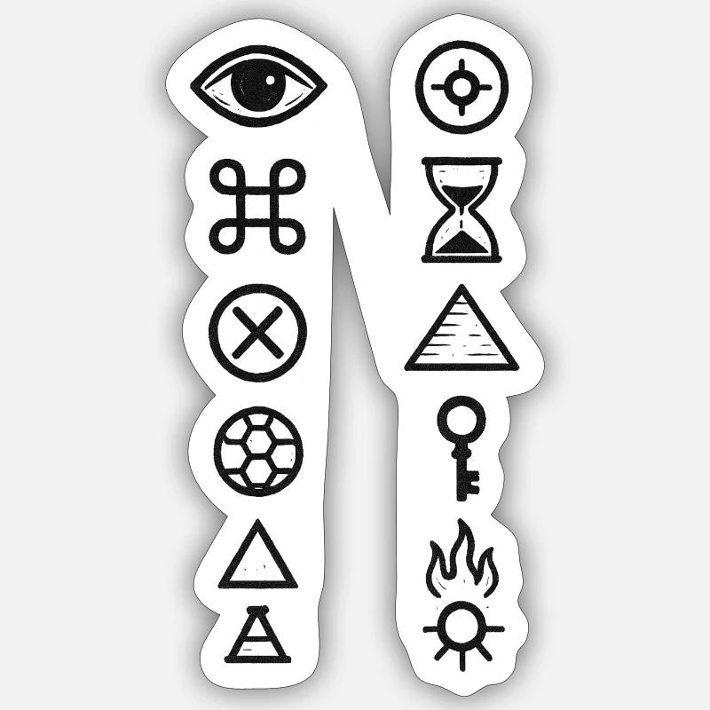 Sticker Größe S (10 x 10 cm) - 