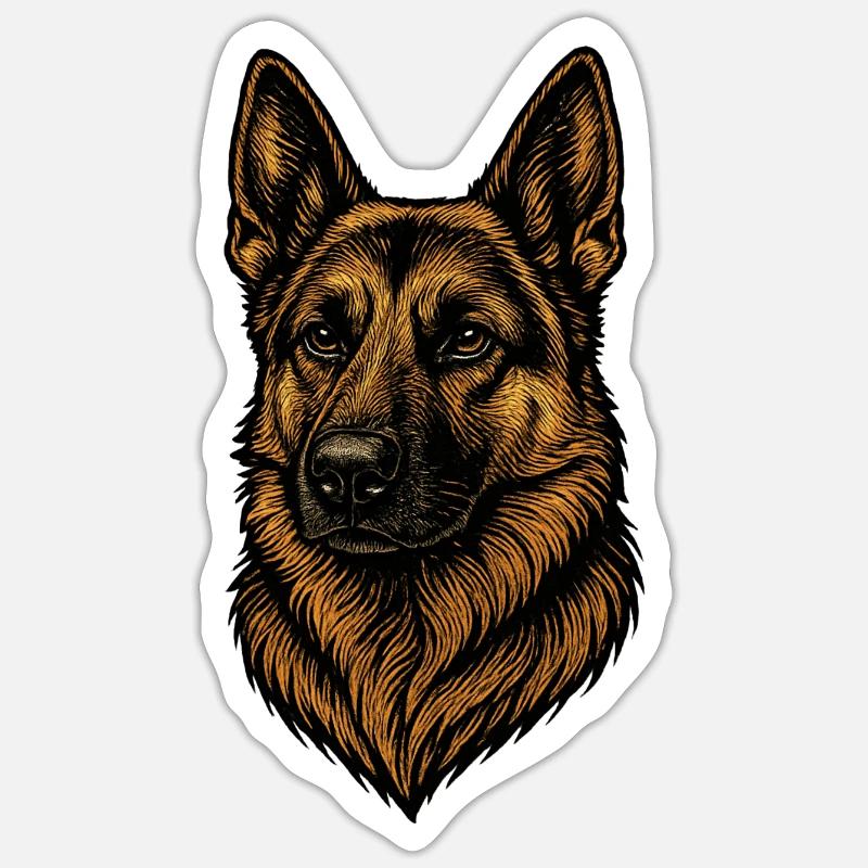 Sticker Größe S (10 x 10 cm) - 