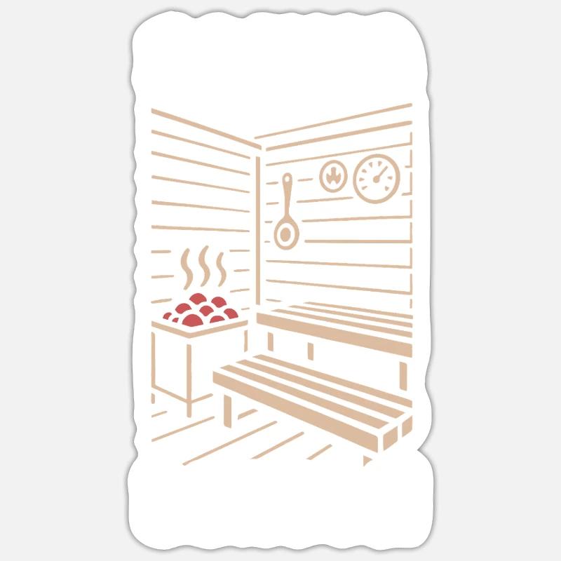 Sticker taille S (10 x 10 cm) - 