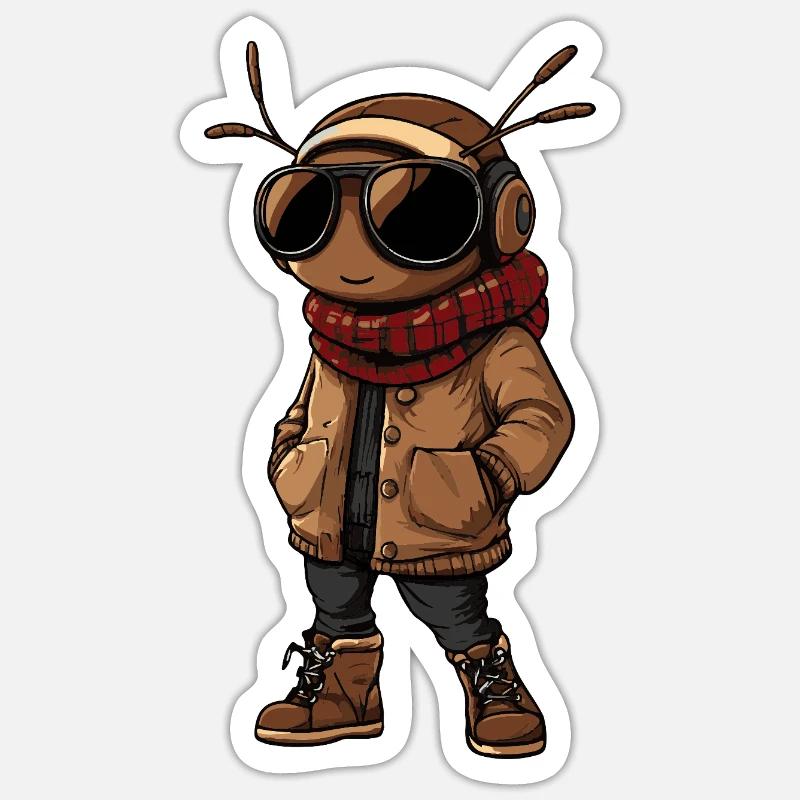 Sticker taille S (10 x 10 cm) - 