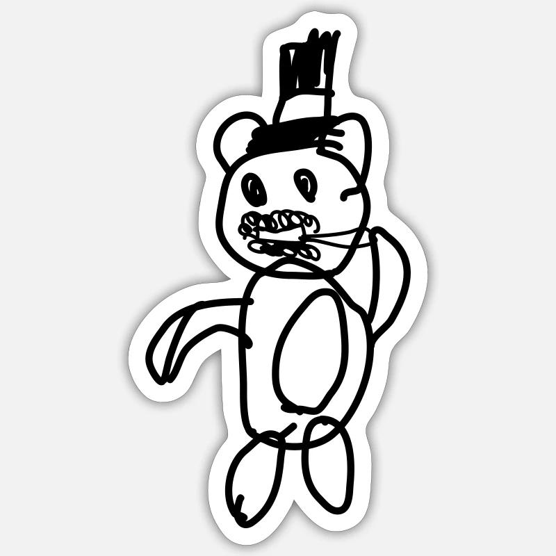 Sticker Größe S (10 x 10 cm) - 