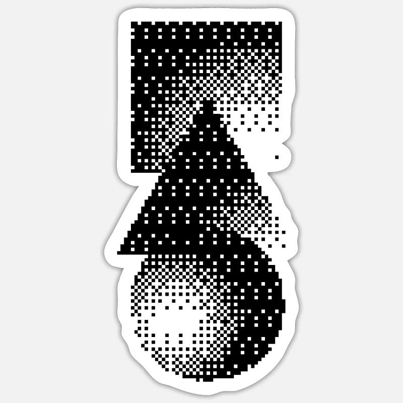 Sticker taille S (10 x 10 cm) - 