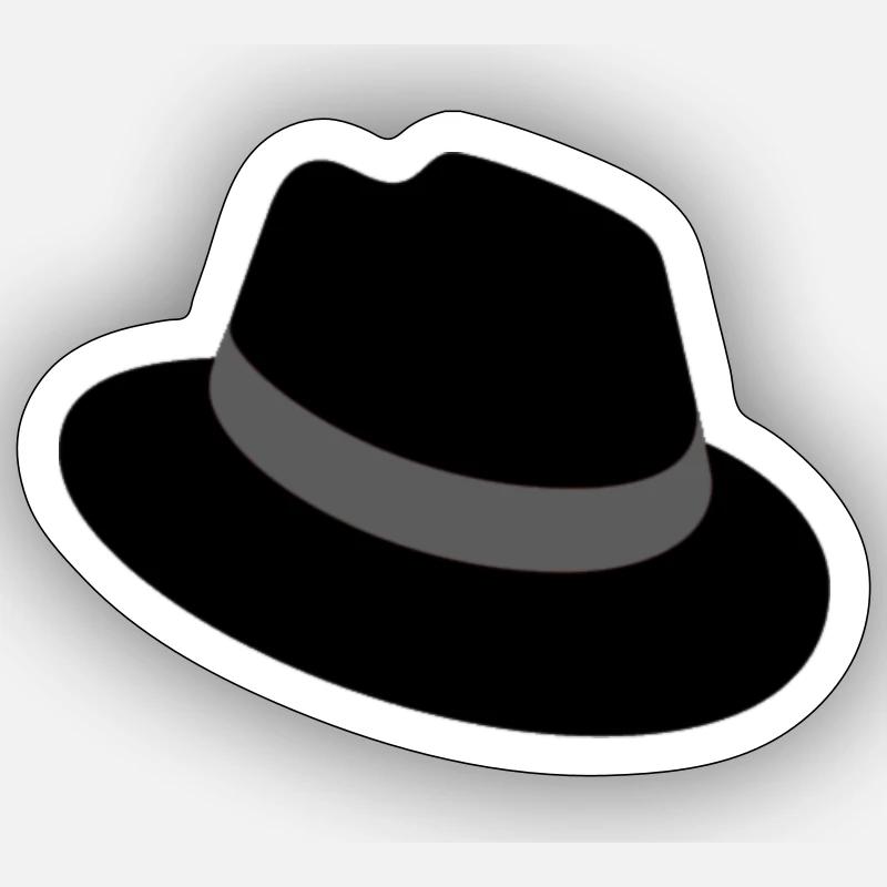 Red Hat logo Sticker taille S (10 x 10 cm)