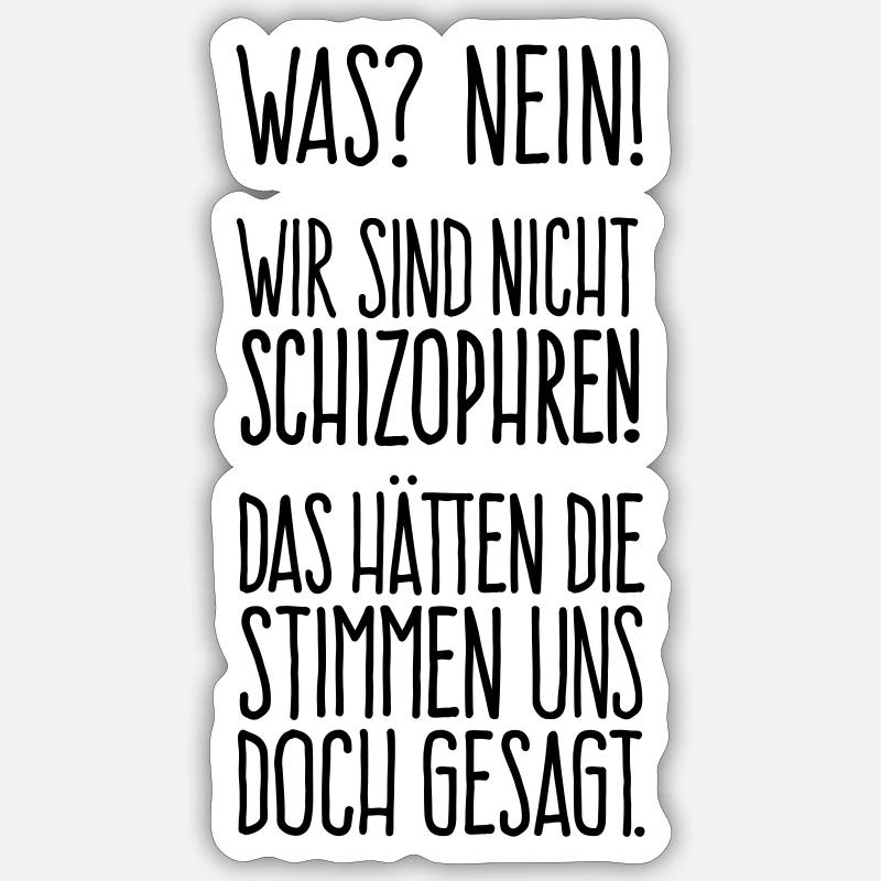 Sticker Größe S (10 x 10 cm) - 