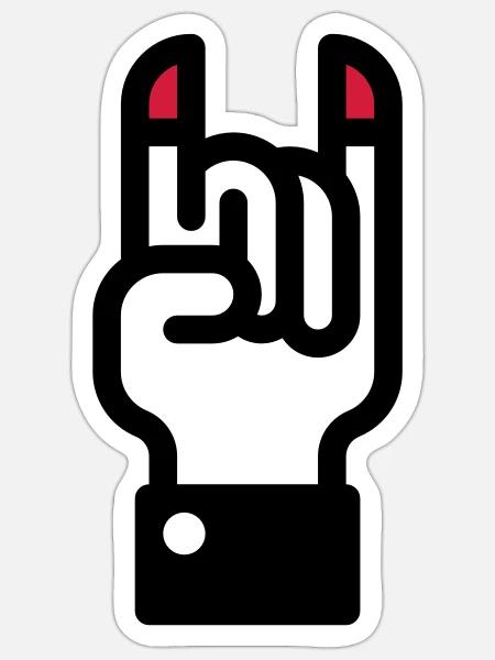  - Sticker maat S (10 x 10 cm) - mat wit