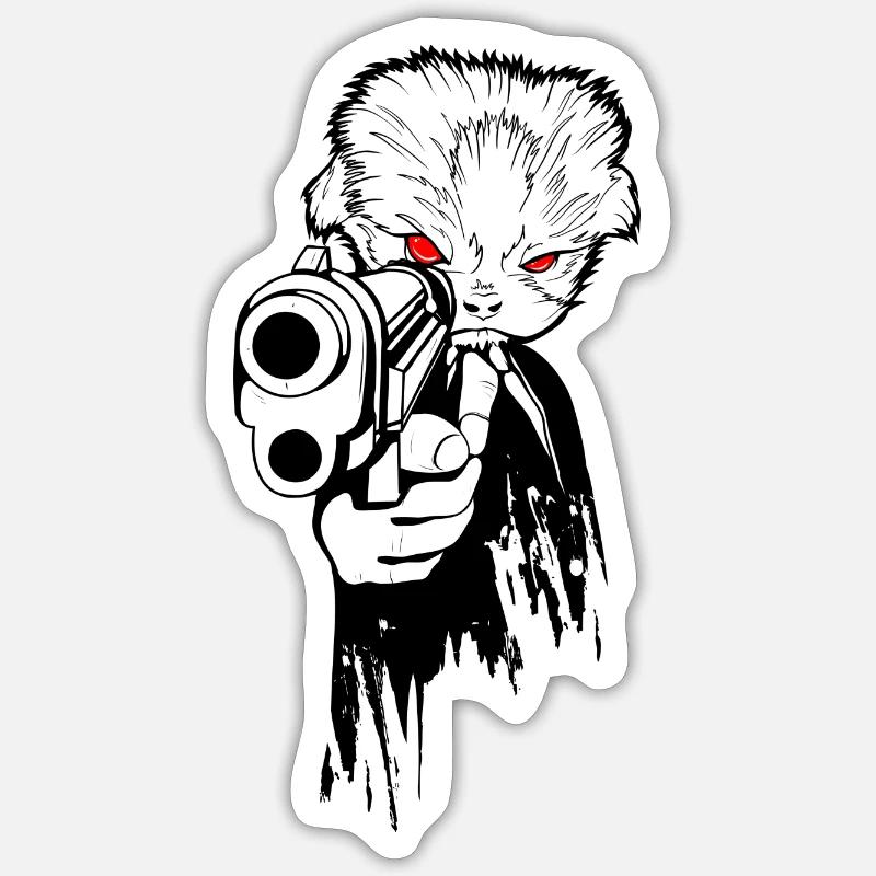 Sticker taille S (10 x 10 cm) - 