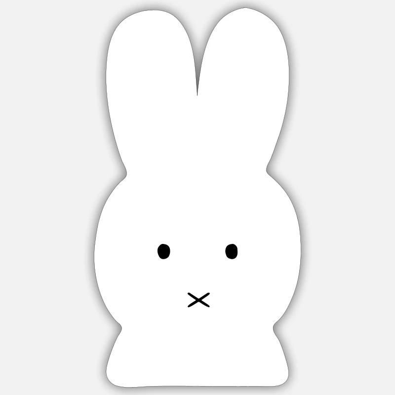 Hare Sticker size S (10 x 10 cm)