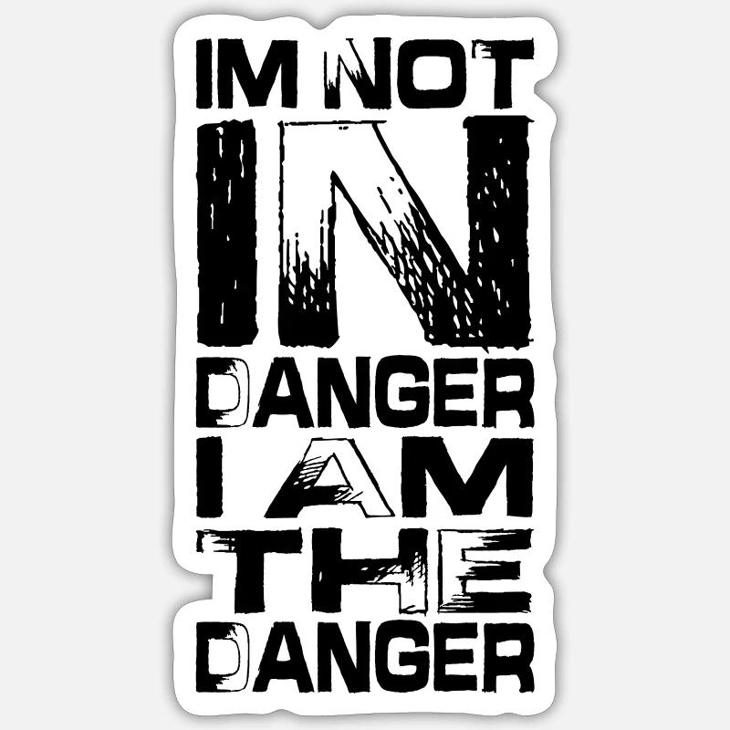 Minimalist Horizon - Sticker size S (10 x 10 cm) - white matte