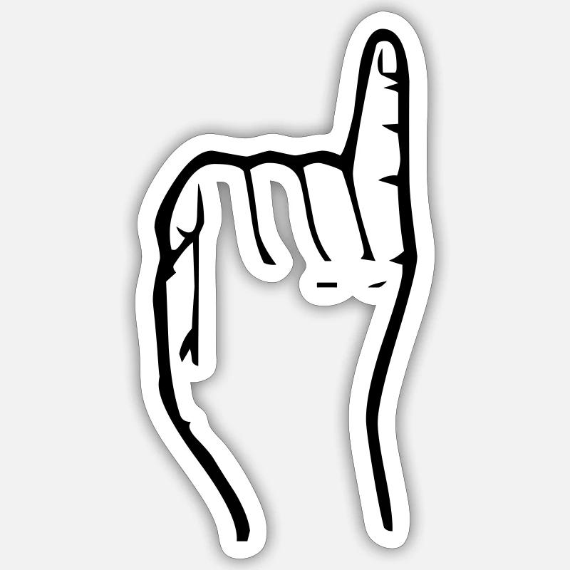 S’ll vous plaît épinglez-le. Sticker taille S (10 x 10 cm)