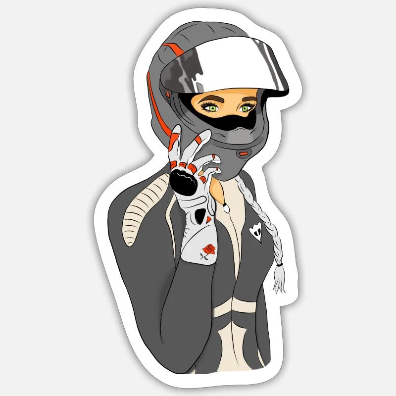 Sticker size S (10 x 10 cm) - 