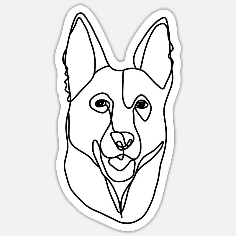 Sticker størrelse S (10 x 10 cm) - 