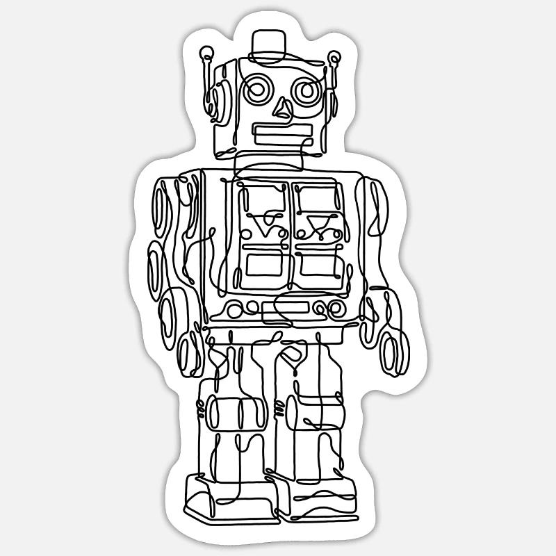 Sticker taille S (10 x 10 cm) - 