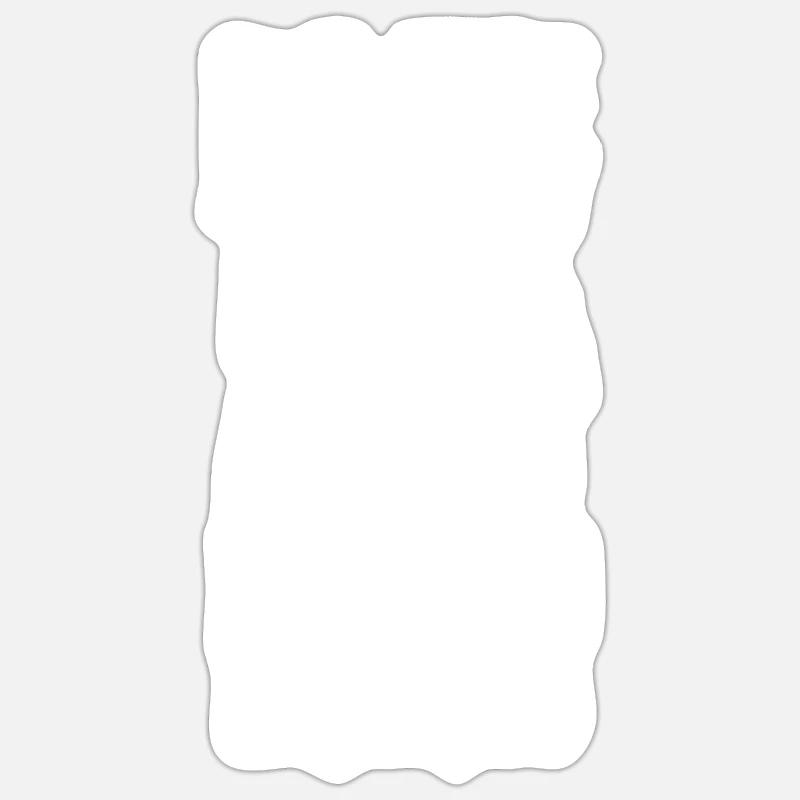 Parlons-nous de Bruno NO - Sticker taille S (10 x 10 cm) - blanc mat