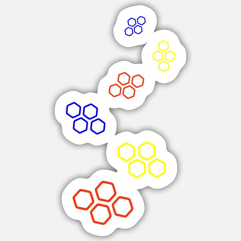 Sticker taille S (10 x 10 cm) - 