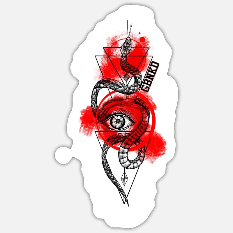 Sticker Größe S (10 x 10 cm) - 