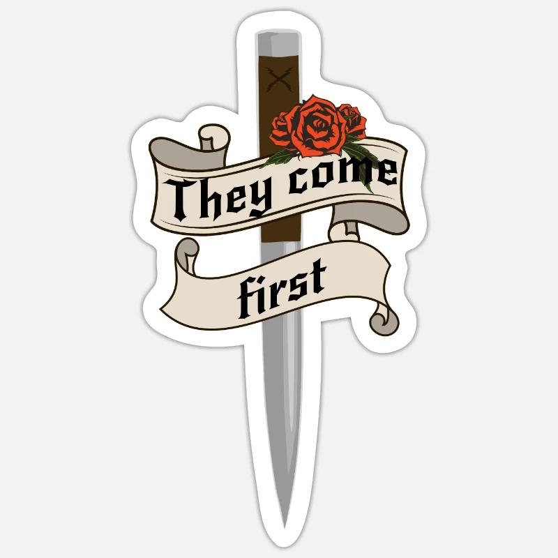 Vampire Academy - Sticker size S (10 x 10 cm) - white matte