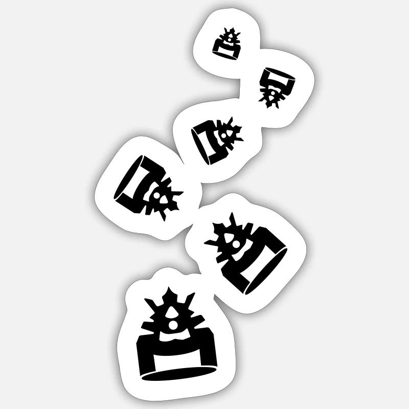 Sticker Größe S (10 x 10 cm) - 
