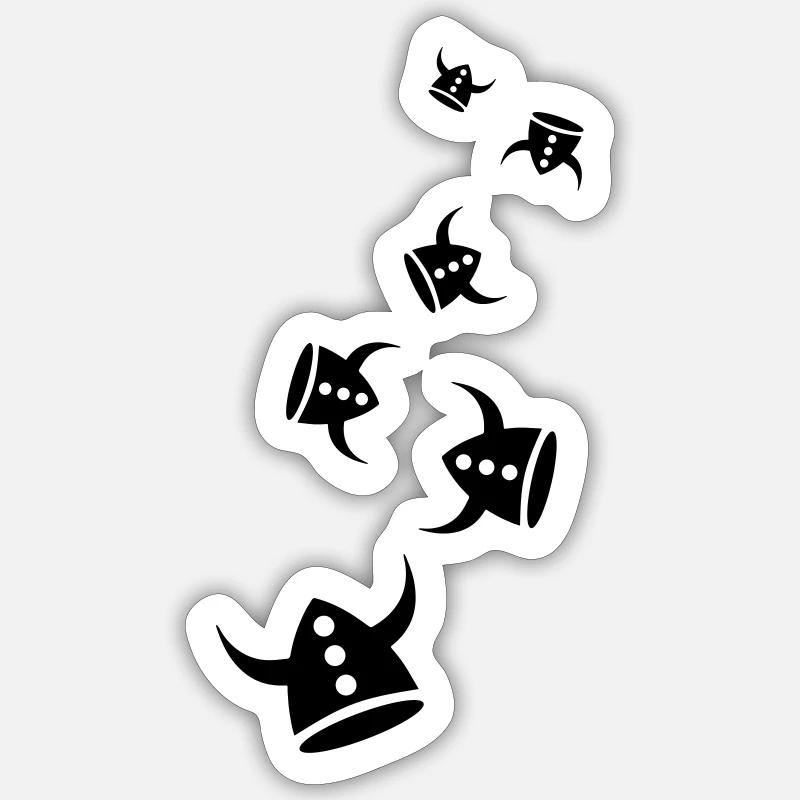 Sticker Größe S (10 x 10 cm) - 