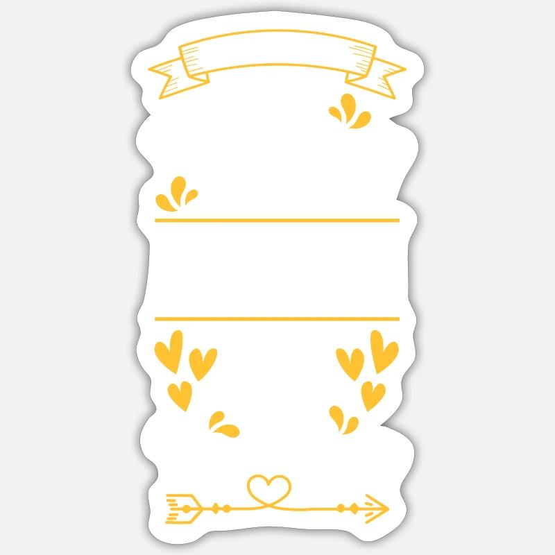 Sticker Größe S (10 x 10 cm) - 