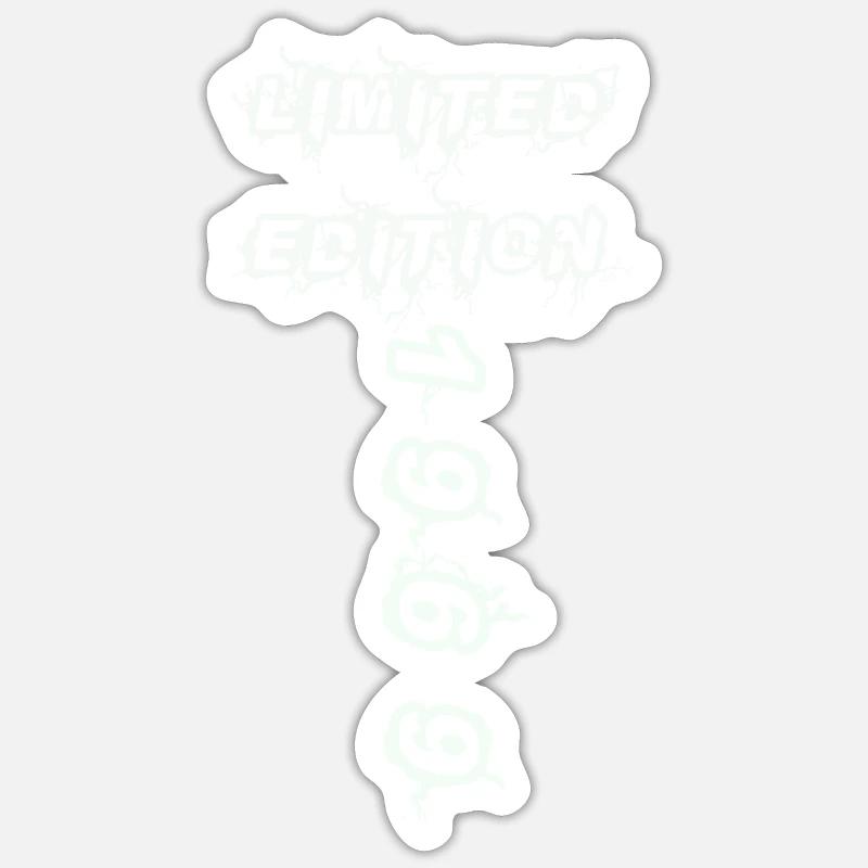 1969 - Sticker Größe S (10 x 10 cm) - Mattweiß