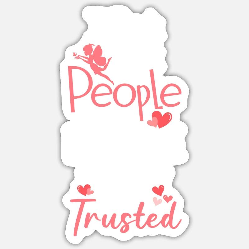 Fée Fée Fleur Elfe - Sticker taille S (10 x 10 cm) - blanc mat