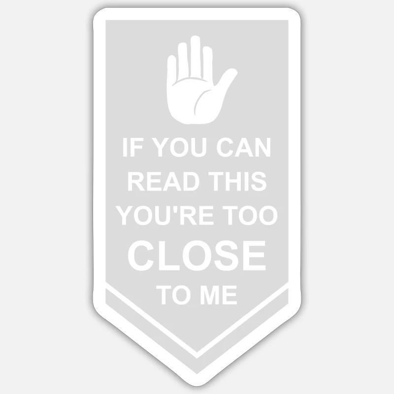 Sticker size S (10 x 10 cm) -