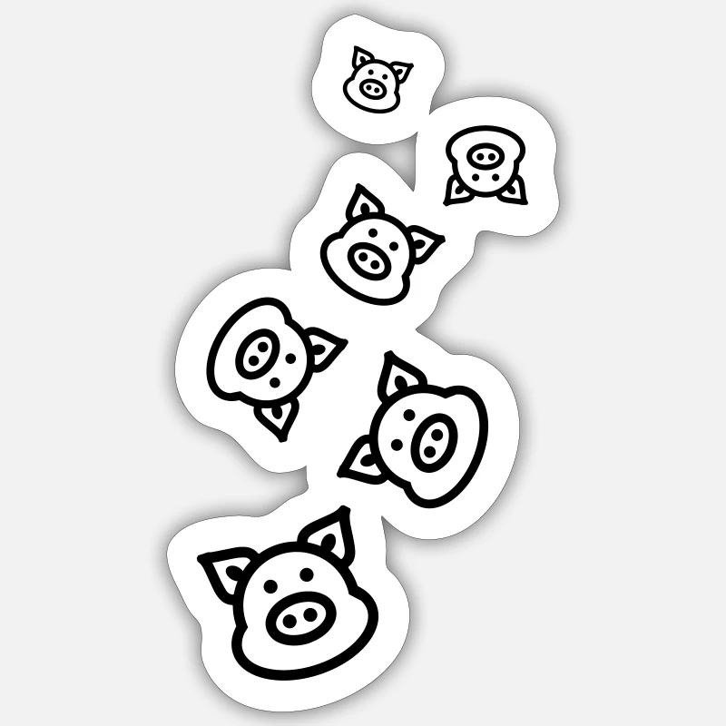Sticker taille S (10 x 10 cm) - 