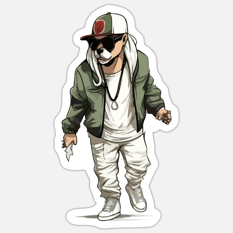 Sticker Größe S (10 x 10 cm) - 