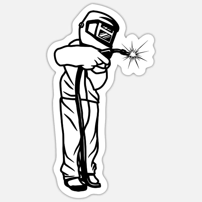 Sticker Größe S (10 x 10 cm) - 