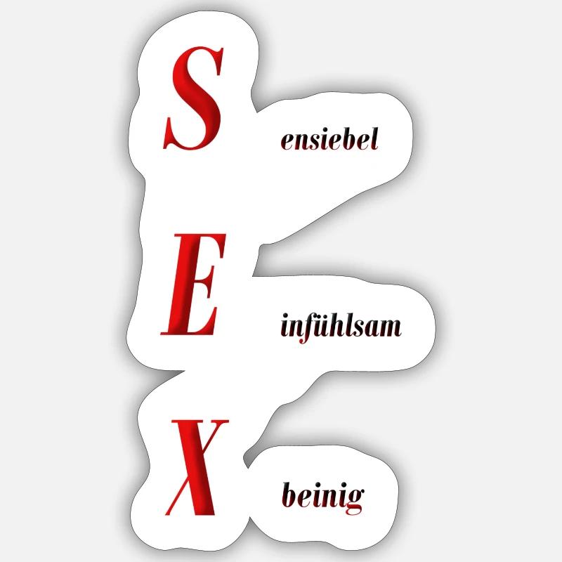 Sticker Größe S (10 x 10 cm) - 
