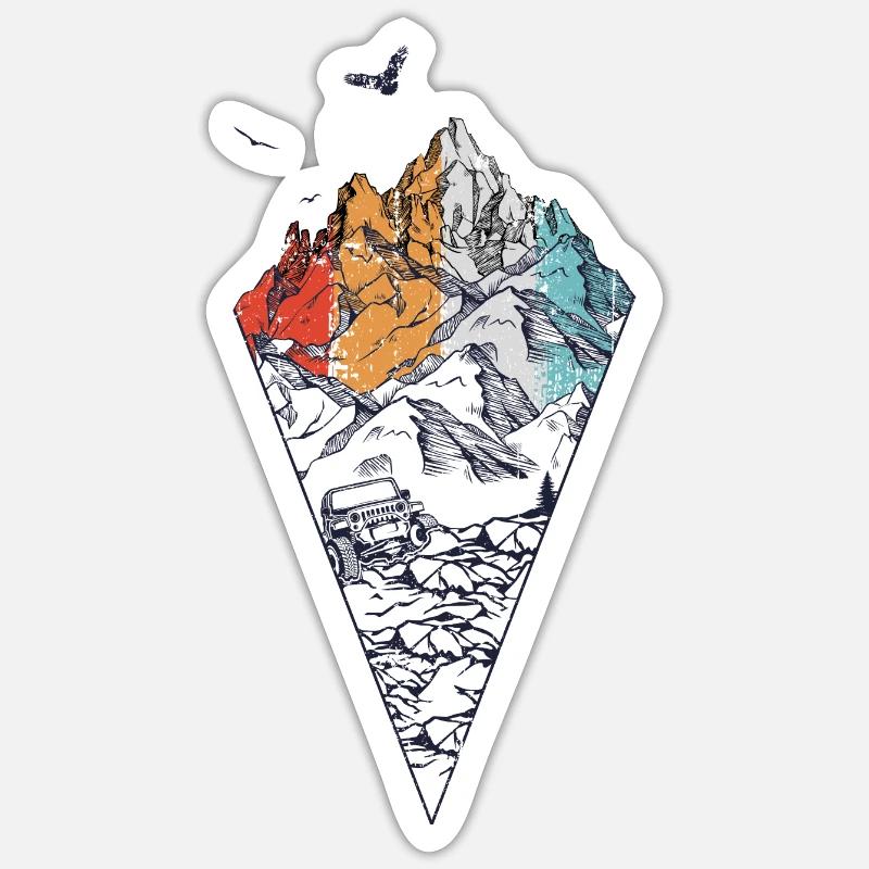 Sticker Größe S (10 x 10 cm) - 