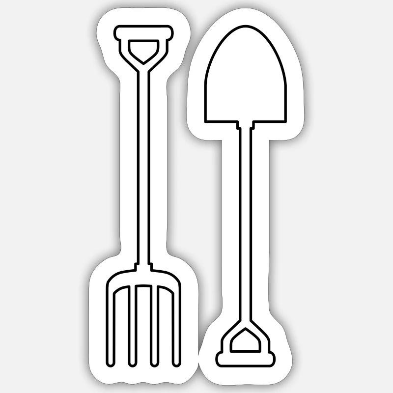 Sticker Größe S (10 x 10 cm) - 