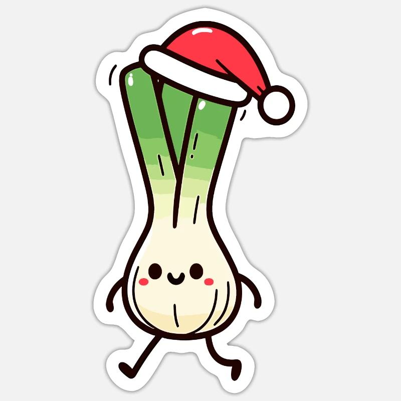 Linge de Noël de Saint-Nicolas Sticker taille S (10 x 10 cm)