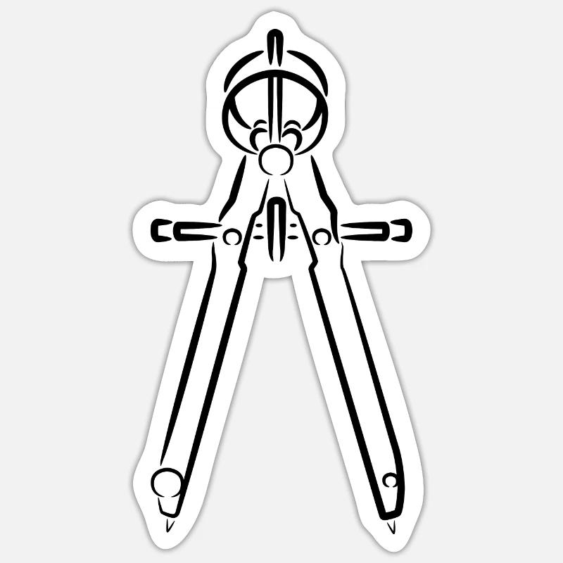 Sticker size S (10 x 10 cm) - 