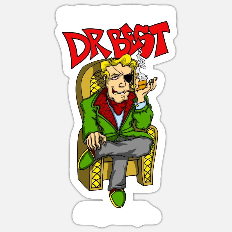 Sticker Größe S (10 x 10 cm) - 