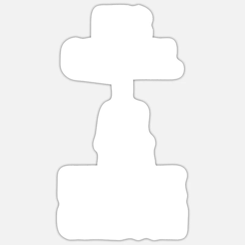 Sticker Größe S (10 x 10 cm) - 