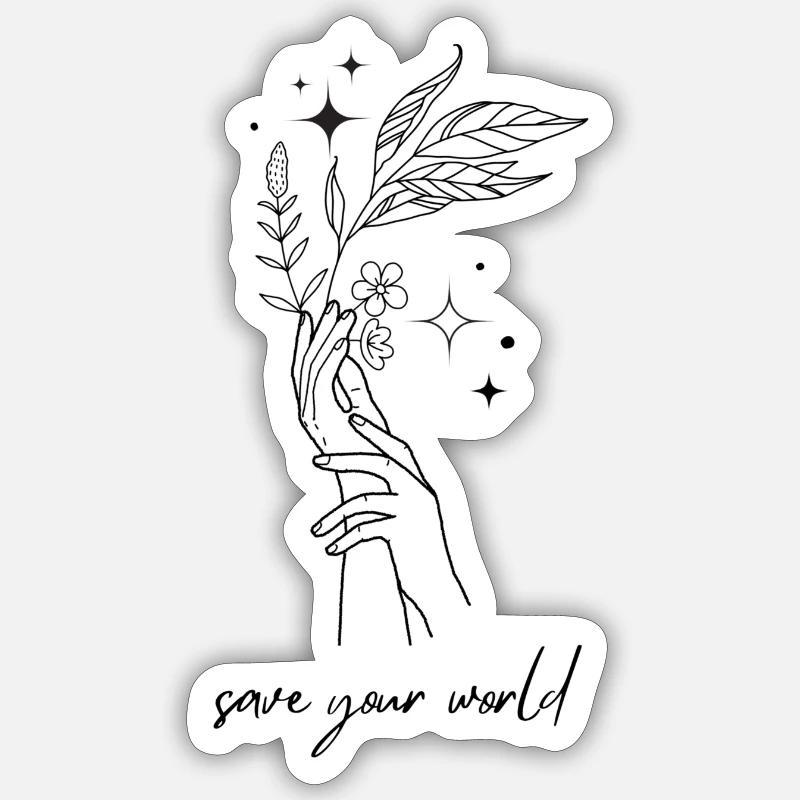 Sticker taille S (10 x 10 cm) - 