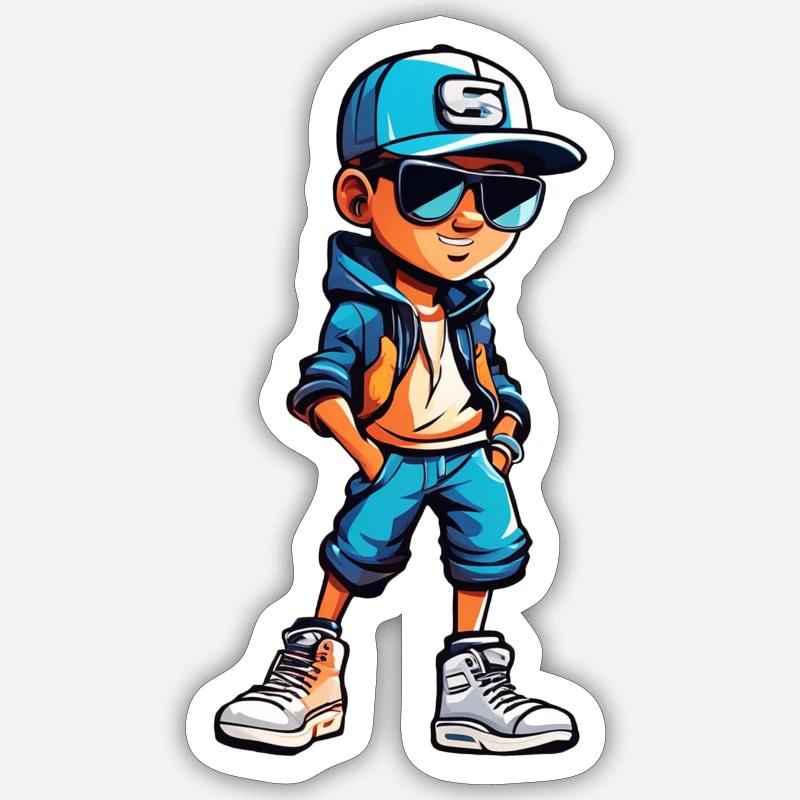 Sticker Größe S (10 x 10 cm) - 
