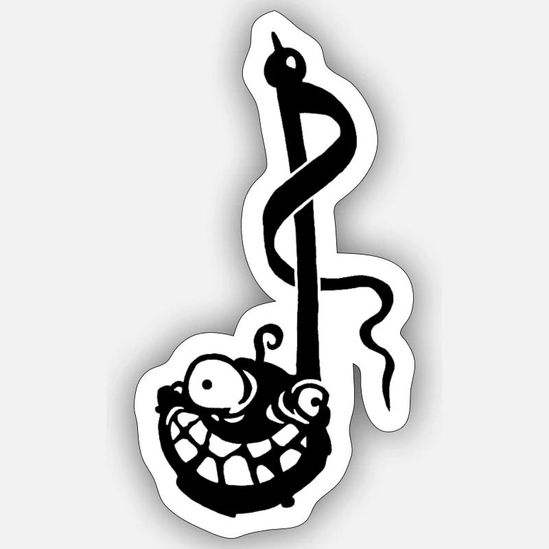 Sticker taille S (10 x 10 cm) - 