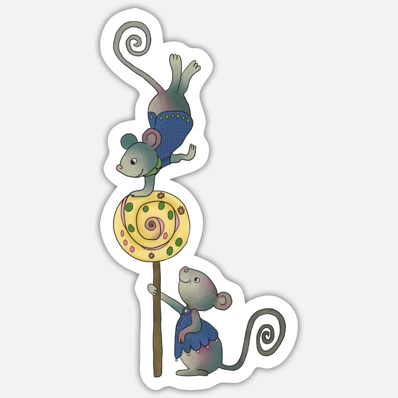 Sticker Größe S (10 x 10 cm) - 