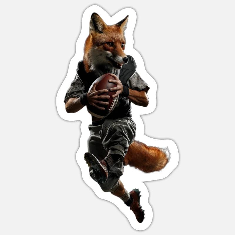 Fuchs Sticker Größe S (10 x 10 cm)