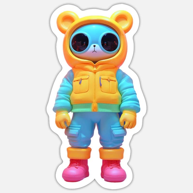 Sticker taille S (10 x 10 cm) - 